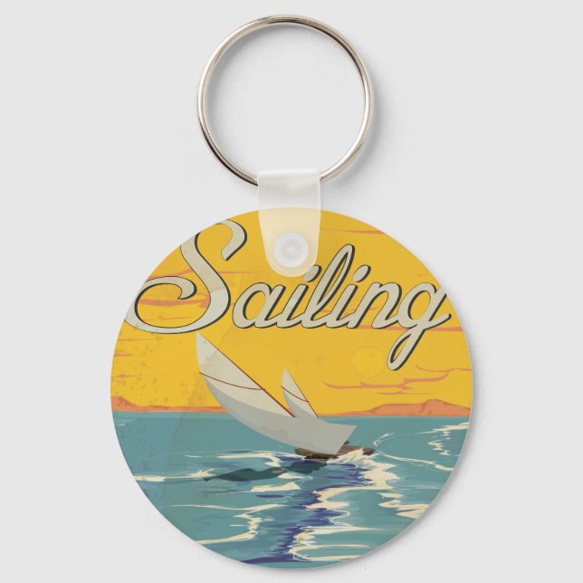 Sailing Keychain (Front)