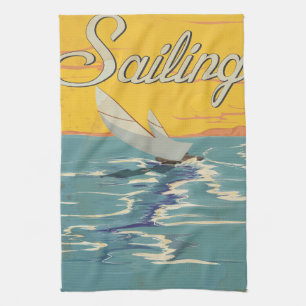 Sailing Kitchen Towel