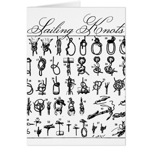 Sailing Knots Cards (Front)
