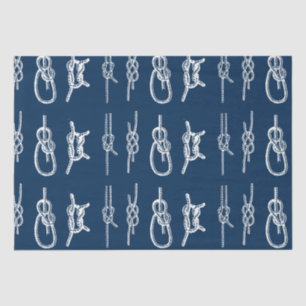 Sailing Knots Decoupage Tissue Paper