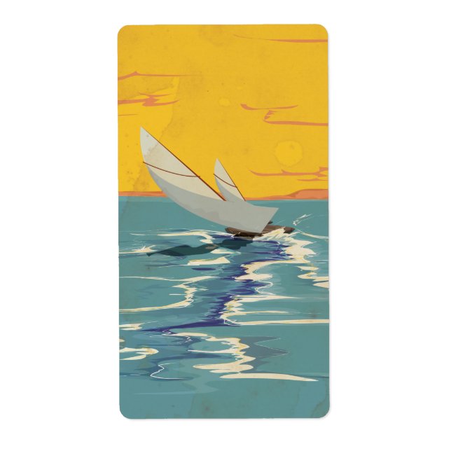 Sailing Label (Front)