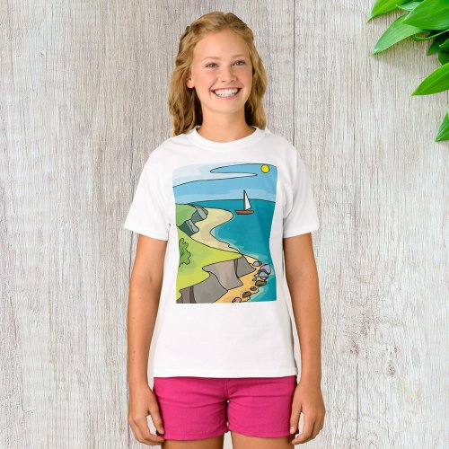 Sailing Landscape T_Shirt