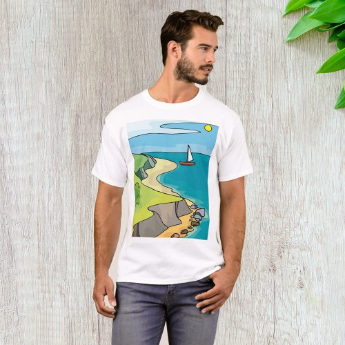 Sailing Landscape T_Shirt
