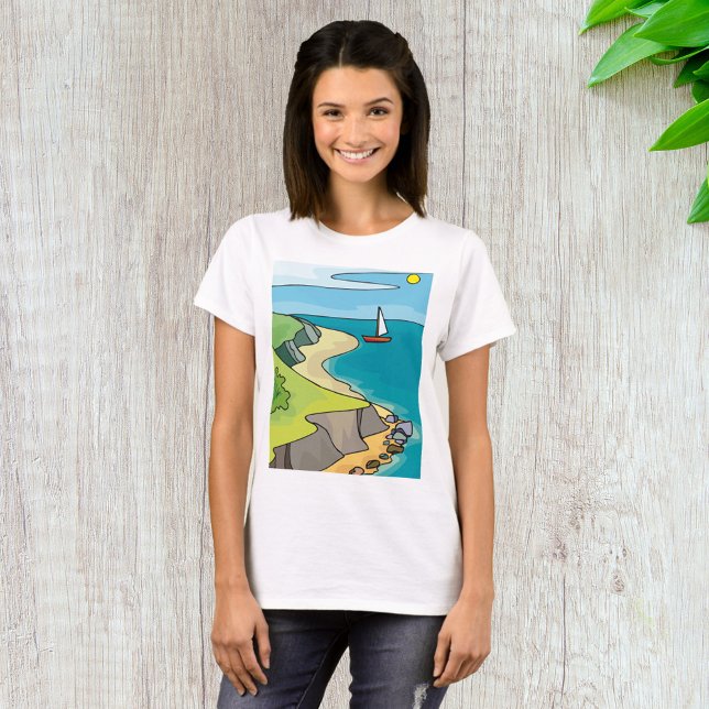 Sailing Landscape T-Shirt (Creator Uploaded)
