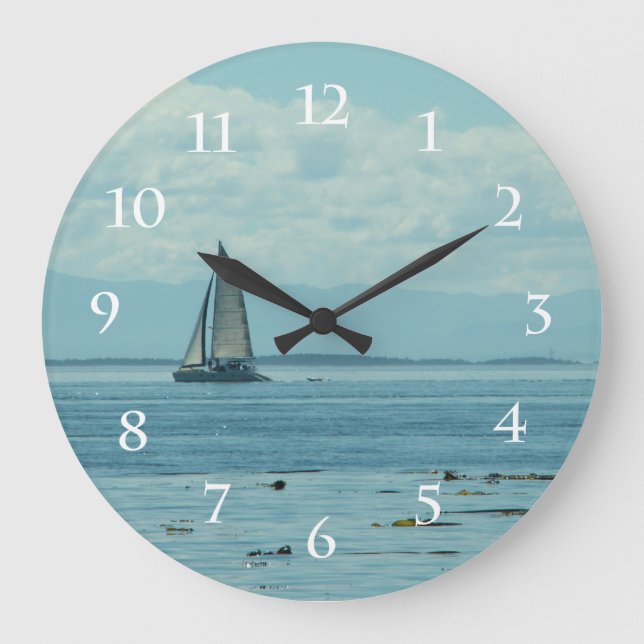 Sailing Large Clock (Front)