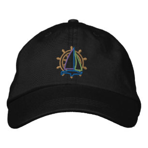 Sailing Logo Embroidered Baseball Cap