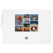 Sailing-lover's card (Back Horizontal)