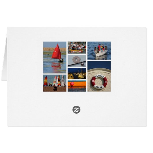 Sailing-lover's card (Back Horizontal)