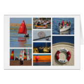 Sailing-lover's card (Front Horizontal)