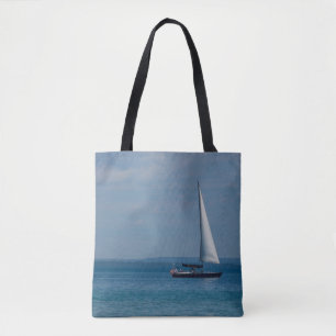 Sailing Mackinac Tote Bag
