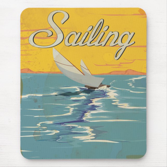 Sailing Mouse Pad (Front)