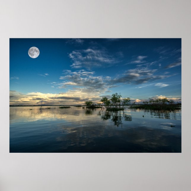 Sailing Near Iquitos Poster (Front)