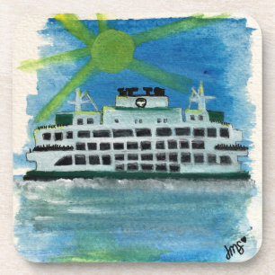 Sailing on Heavenly Seas Beverage Coaster