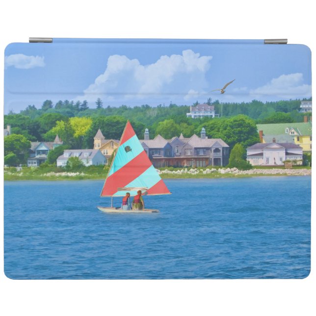 Sailing on Lake Huron iPad Smart Cover (Horizontal)