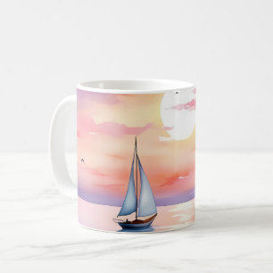 Sailing on the Calm Sea Coffee Mug