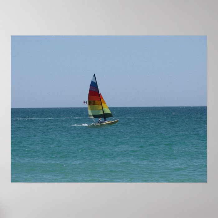 Sailing on the Sea of Cortez Poster