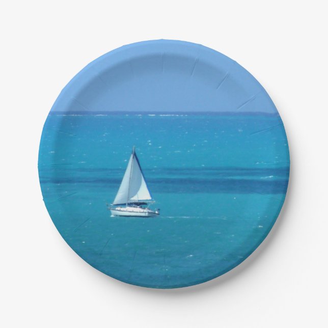 Sailing Paper Plates (Front)