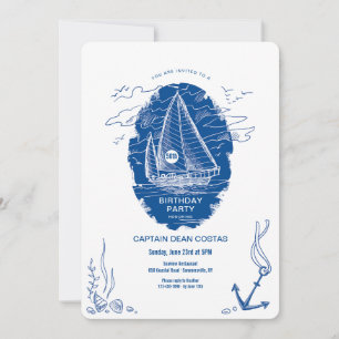 Sailing Party Invitation