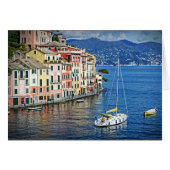 Sailing Portofino and the Italian Riviera Card (Front Horizontal)