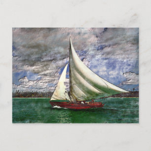 Sailing Postcard