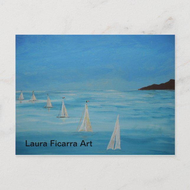 Sailing Postcard (Front)