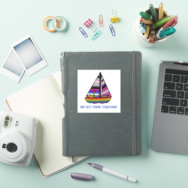 Sailing PRIDE Sticker (iPad Cover)