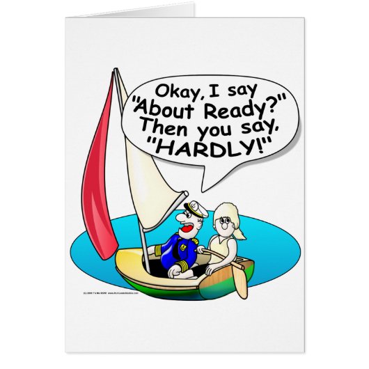 Sailing, Ready About! Cards (Front)