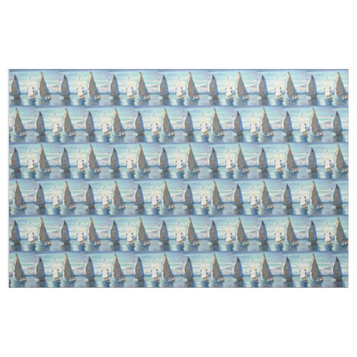 Sailing Regatta Fabrics Fabric