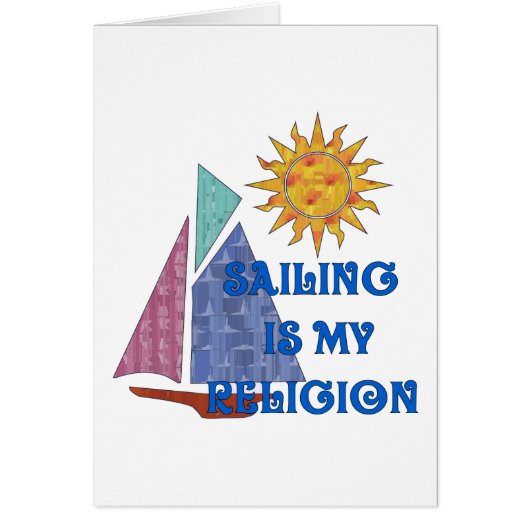 Sailing Religion Cards (Front)