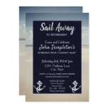 Sailing Retirement Party Invitations Sail Away Sailing Retirement Party Invitations Sail Away