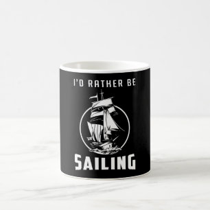 Sailing Sail Boat Sailor Captain Sea Gift Idea Coffee Mug