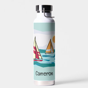 Sailing Sailboats Thor Copper Vacuum Insulated Water Bottle