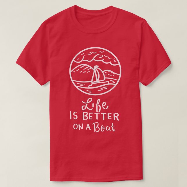 Sailing Sailing Boat 2 T-Shirt (Design Front)