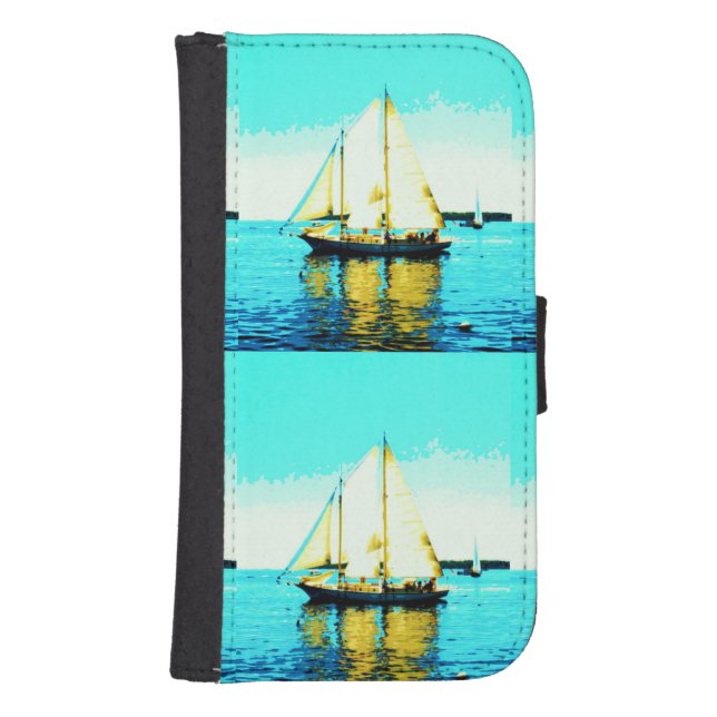 sailing schooners wallet case (Front)