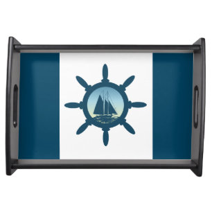 Sailing Serving Tray