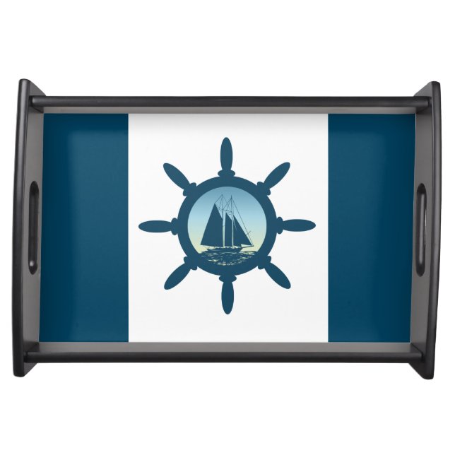Sailing Serving Tray (Front)