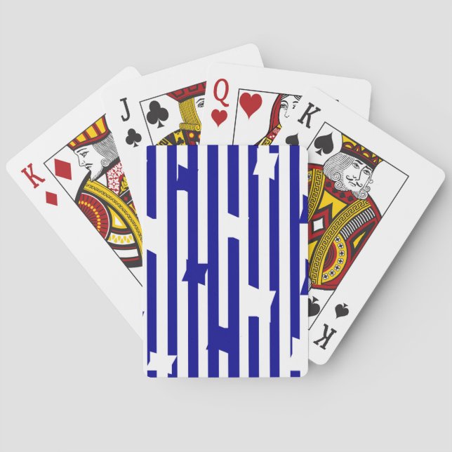 Sailing Shape Poker Cards (Back)