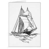 sailing ship boat boating wave water ocean lake (Front)