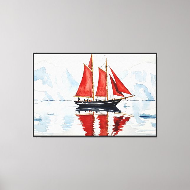  Sailing ship Canvas Print (Front)