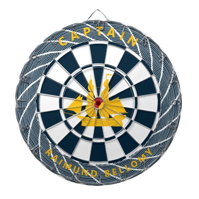 Sailing Ship Dart Board (Front)
