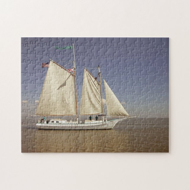 SAILING SHIP JIGSAW PUZZLE (Horizontal)