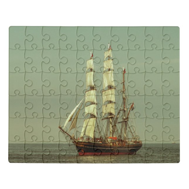 SAILING SHIP JIGSAW PUZZLE (Puzzle Horizontal)