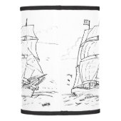 Sailing Ship Lamp Shades Shade (Back)