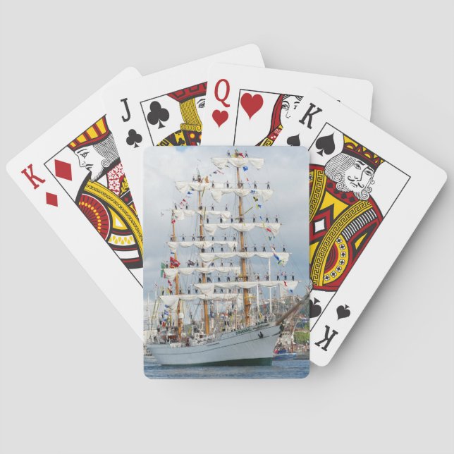 Sailing Ship Parade Poker Cards (Back)