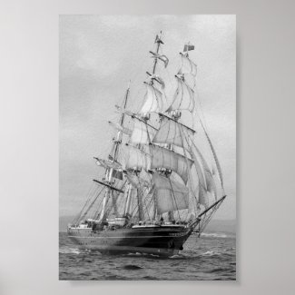 Sailing Ship Poster