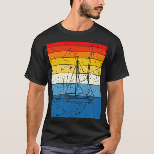 Sailing Ship Retro Vintage T-Shirt