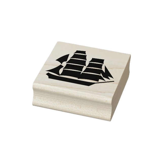 Sailing Ship Rubber Stamp (Stamp)