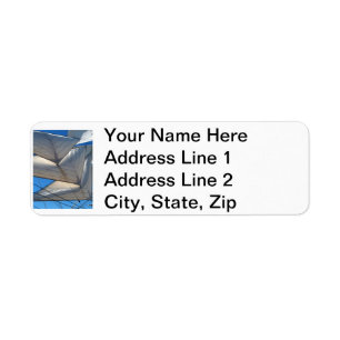 Sailing Ship Sails Address Labels