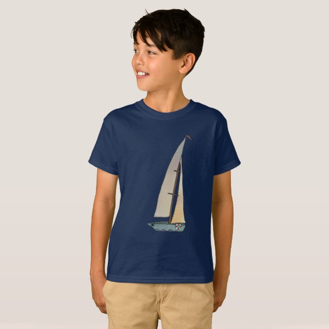 sailing ship T-Shirt (Front Full)