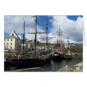 Sailing Ships Charlestown Harbor Cornwall Photo (Front Horizontal)
